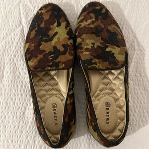 Camouflage slip on shoes